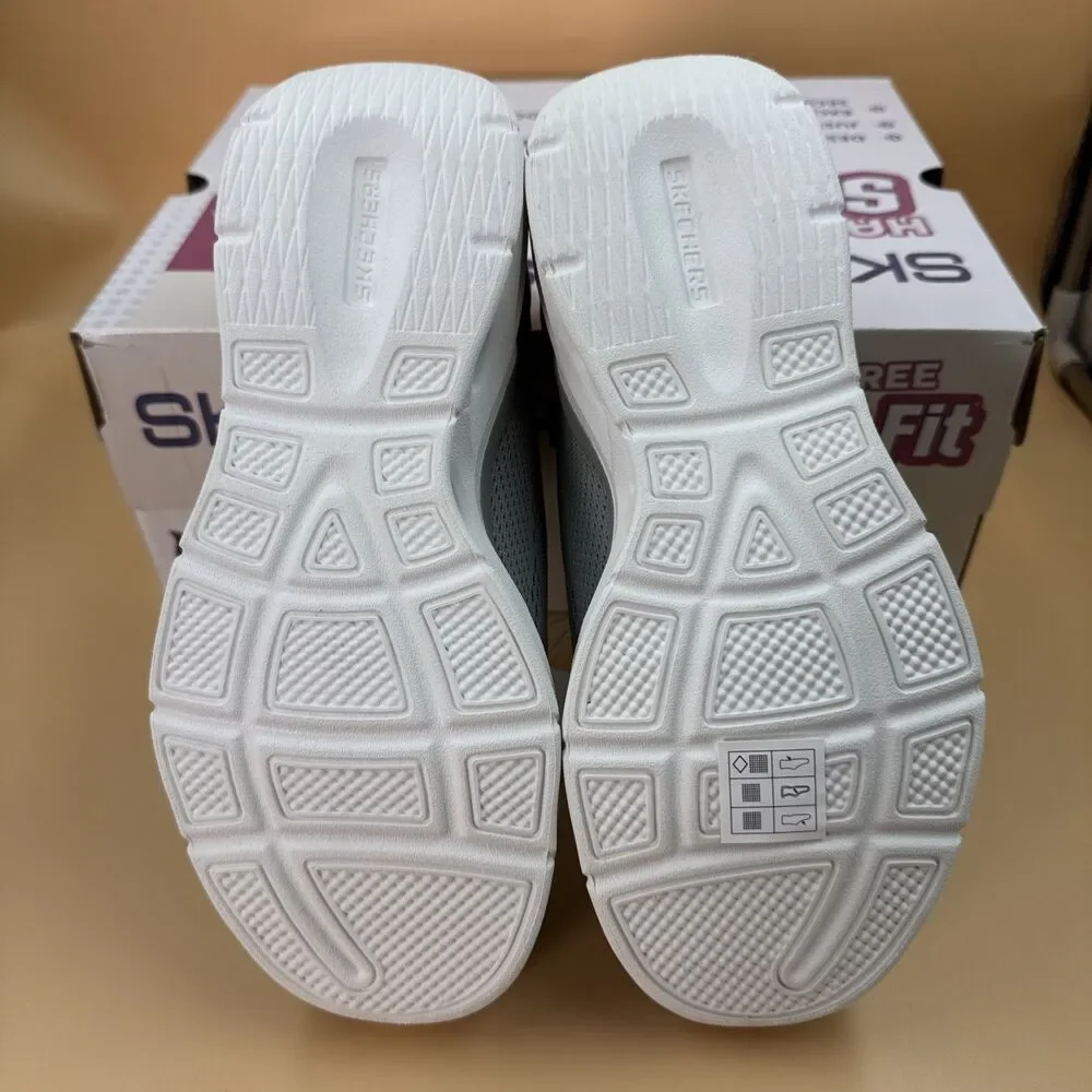 NEW SKECHERS SWIFT FIT HANDS FREE ATHLETIC SNEAKERS SHOES WOMENS 6 Gray